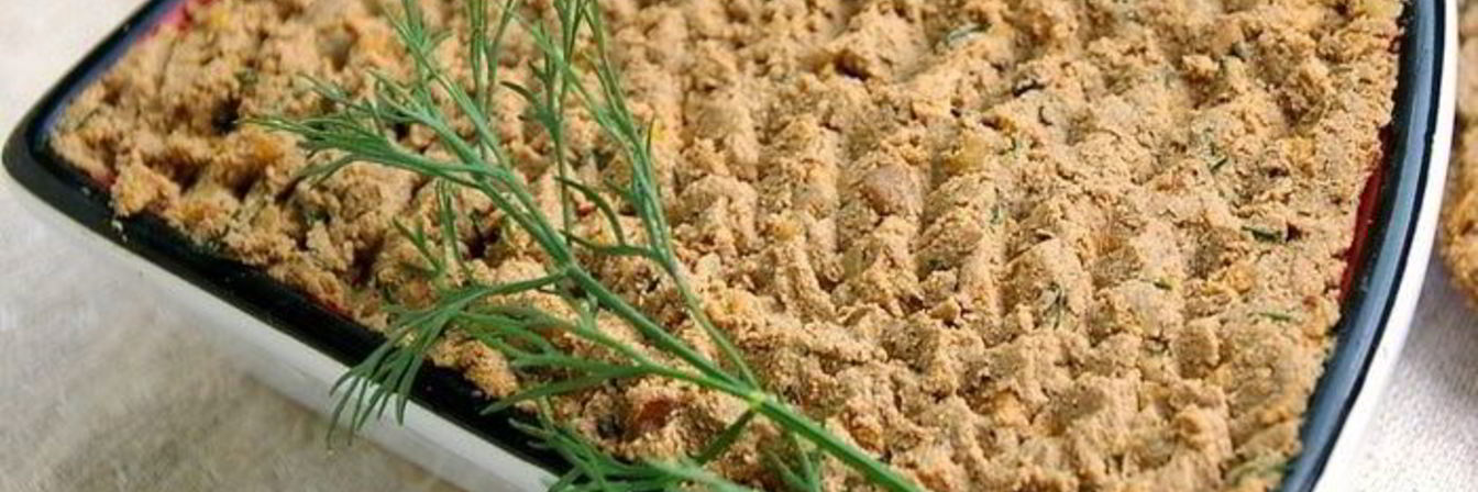 Паштет из куриной печени с лисичками