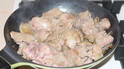 паштет из куриной печени со сливками