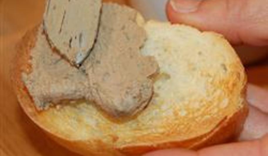 Рецепт паштета из куриной печени со сливочным сыром