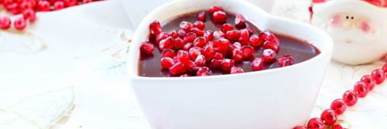 Паштет из куриной печени в гранатовом желе