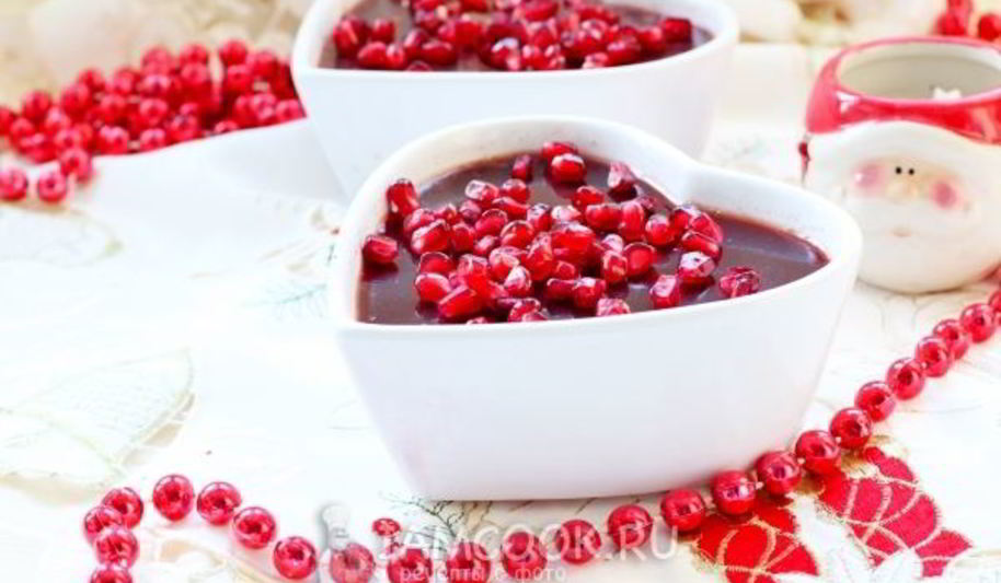 Рецепт паштета из куриной печени в гранатовом желе