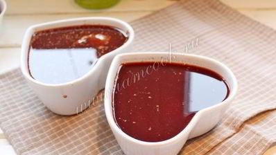 паштет из куриной печени в гранатовом желе