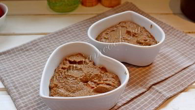 паштет из куриной печени в гранатовом желе