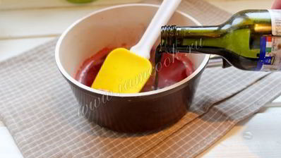 паштет из куриной печени в гранатовом желе