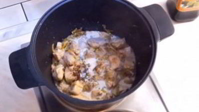 паштет из курицы с клюквенным желе