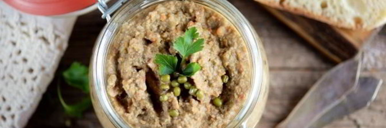 Паштет из маша с грибами