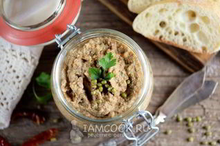 Паштет из маша с грибами