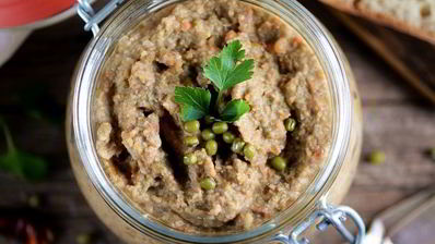 паштет из маша с грибами