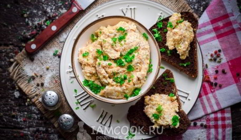 Рецепт паштета из молоки селедки