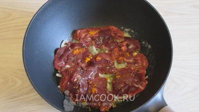 паштет из печени с вермутом и апельсином