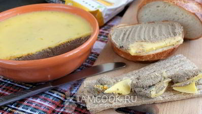 паштет из печени с вермутом и апельсином