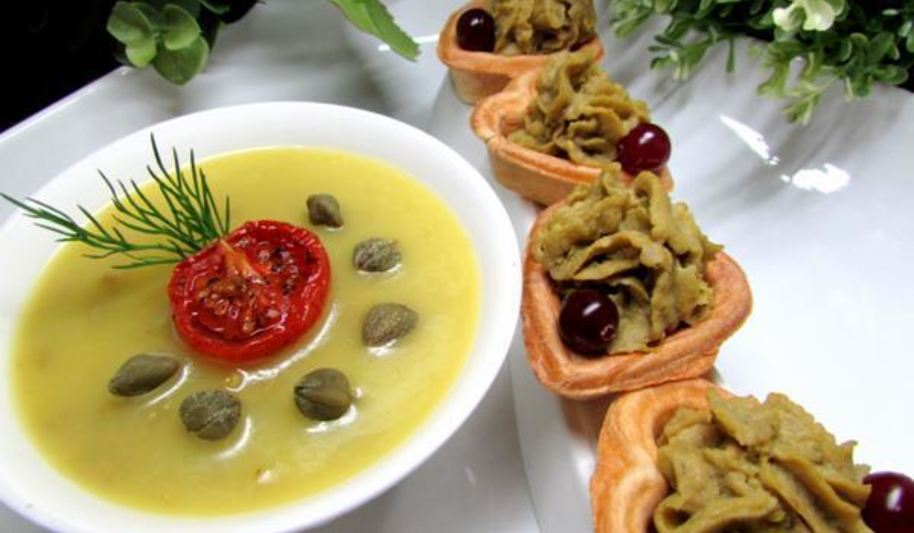 Рецепт паштета из печени трески с зеленым горошком