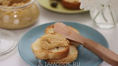 паштет из печени трески