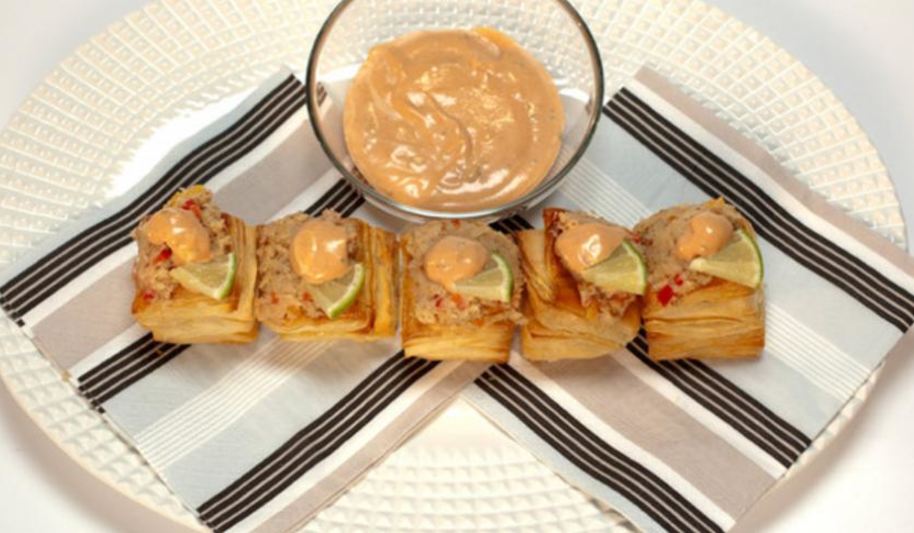 Рецепт паштета из пикши с хлебом и сладким перцем