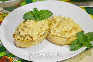 Паштет из сельди с морковью и плавленным сыром