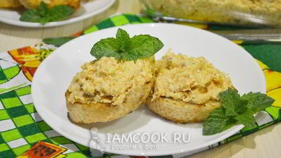 паштет из сельди с морковью и плавленным сыром