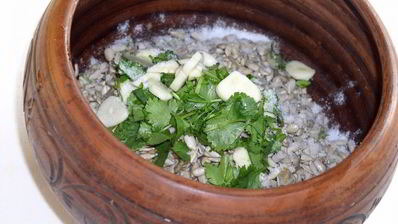 паштет из семян подсолнечника