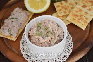 Паштет из тунца и рикотты