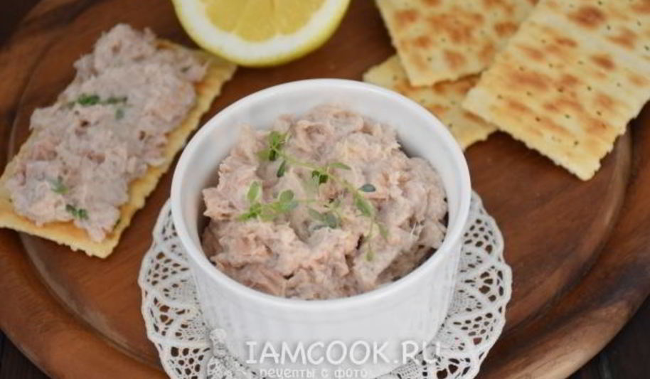 Рецепт паштета из тунца и рикотты