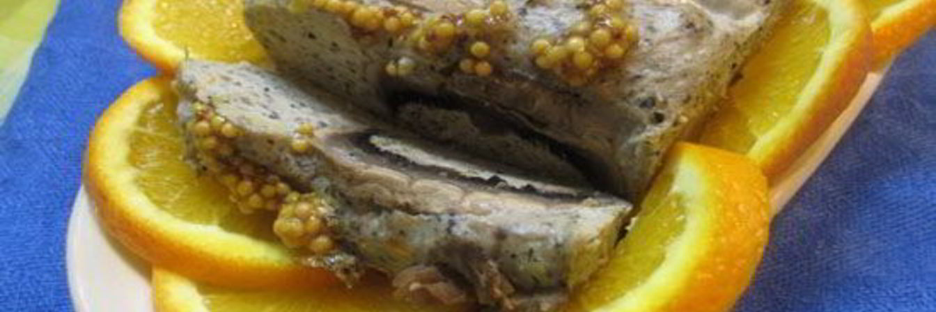 Паштет из утки с апельсинами