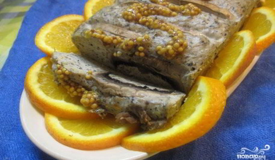 Рецепт паштета из утки с апельсинами