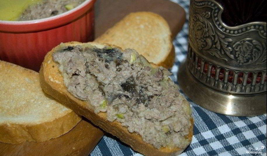 Рецепт паштета из утки с черносливом