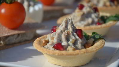 паштет из яиц и баклажанов