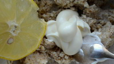 паштет из запеченного хека с грецкими орехами