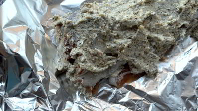 паштет из запеченного хека с грецкими орехами