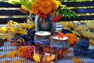 Паштет с каштанами и шампиньонами