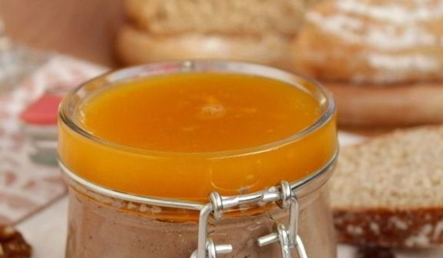 Рецепт паштета с облепиховым желе