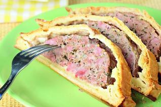 Паштет запеченный в тесте