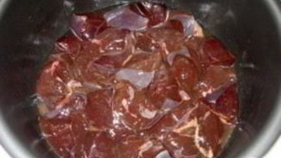 печеночный паштет из говяжьей печени в мультиварке