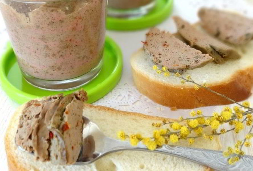 Печеночный паштет из куриной печени
