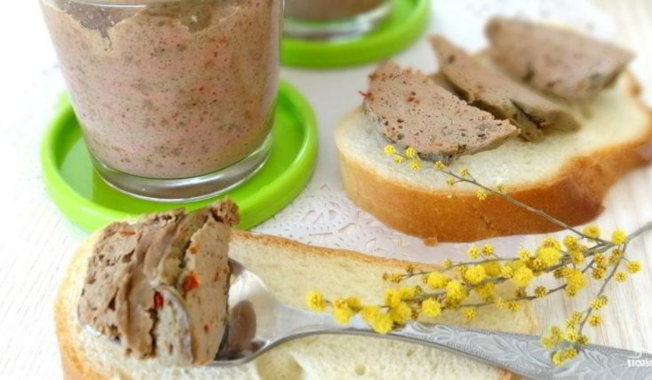 Рецепт печеночного паштета из куриной печени
