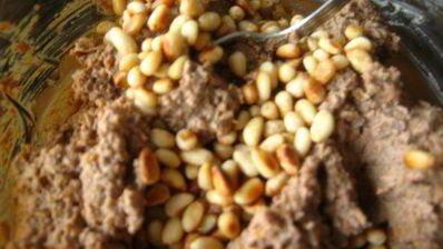 печеночный паштет с тыквой и апельсиновым соком