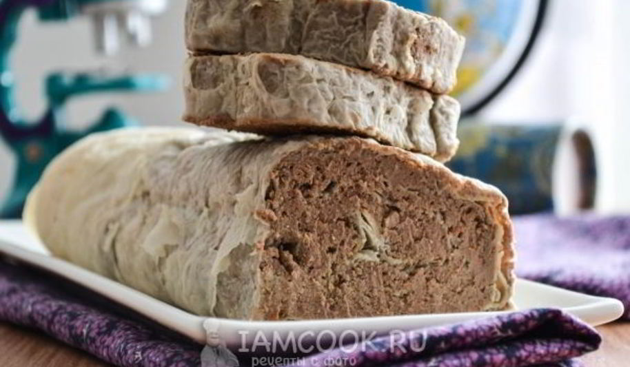 Рецепт печеночного паштета в лаваше