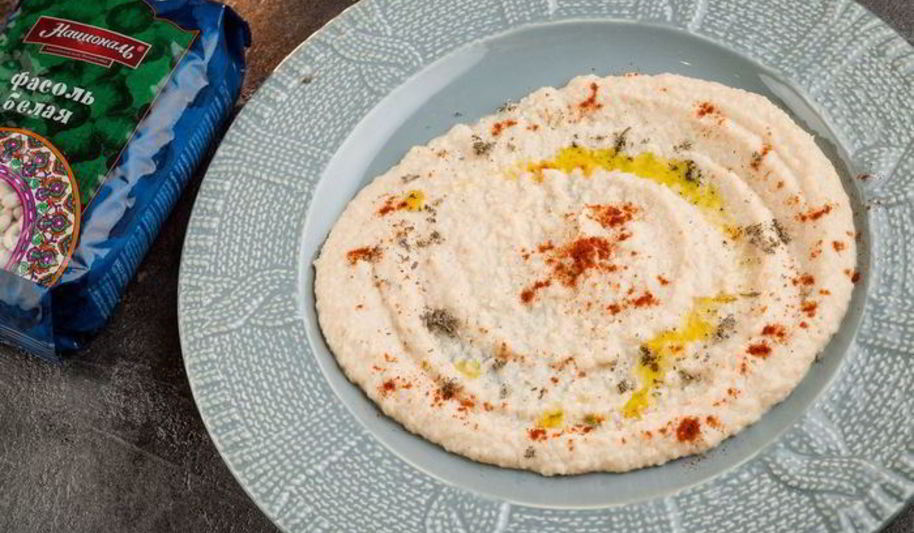 Рецепт постного фасолевого паштета