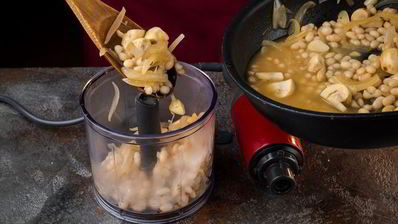 постный фасолевый паштет