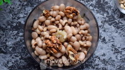 постный паштет из фасоли с грибами