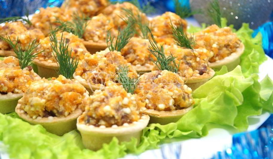 Рецепт рыбного паштета в тарталетках