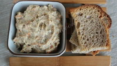 селедочный паштет с морковью и луком