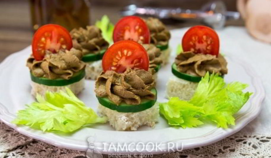 Рецепт сливочного паштета из говяжьей печени