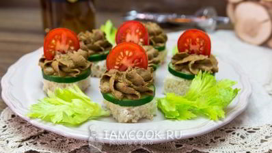 сливочный паштет из говяжьей печени