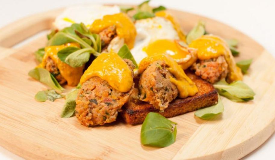 Рецепт утиного паштета с соусом из каперсов