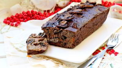 запеченный паштет с грибами