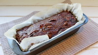 запеченный паштет с грибами