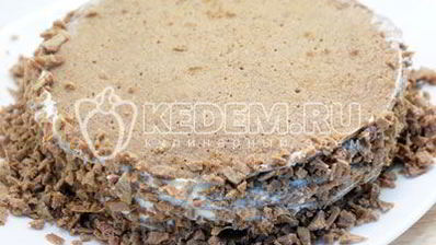 блинный торт с печенью
