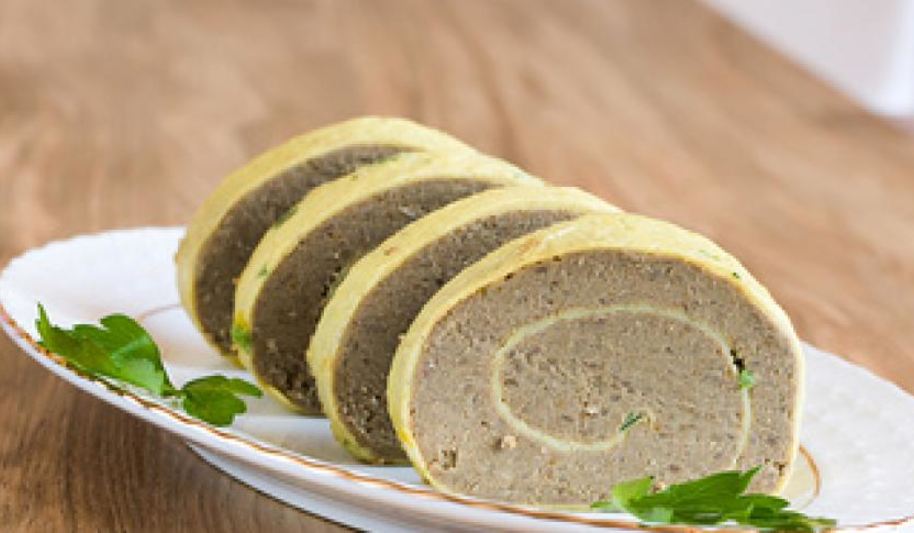 Рецепт печеночного рулета