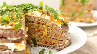 печеночный торт из куриной печени